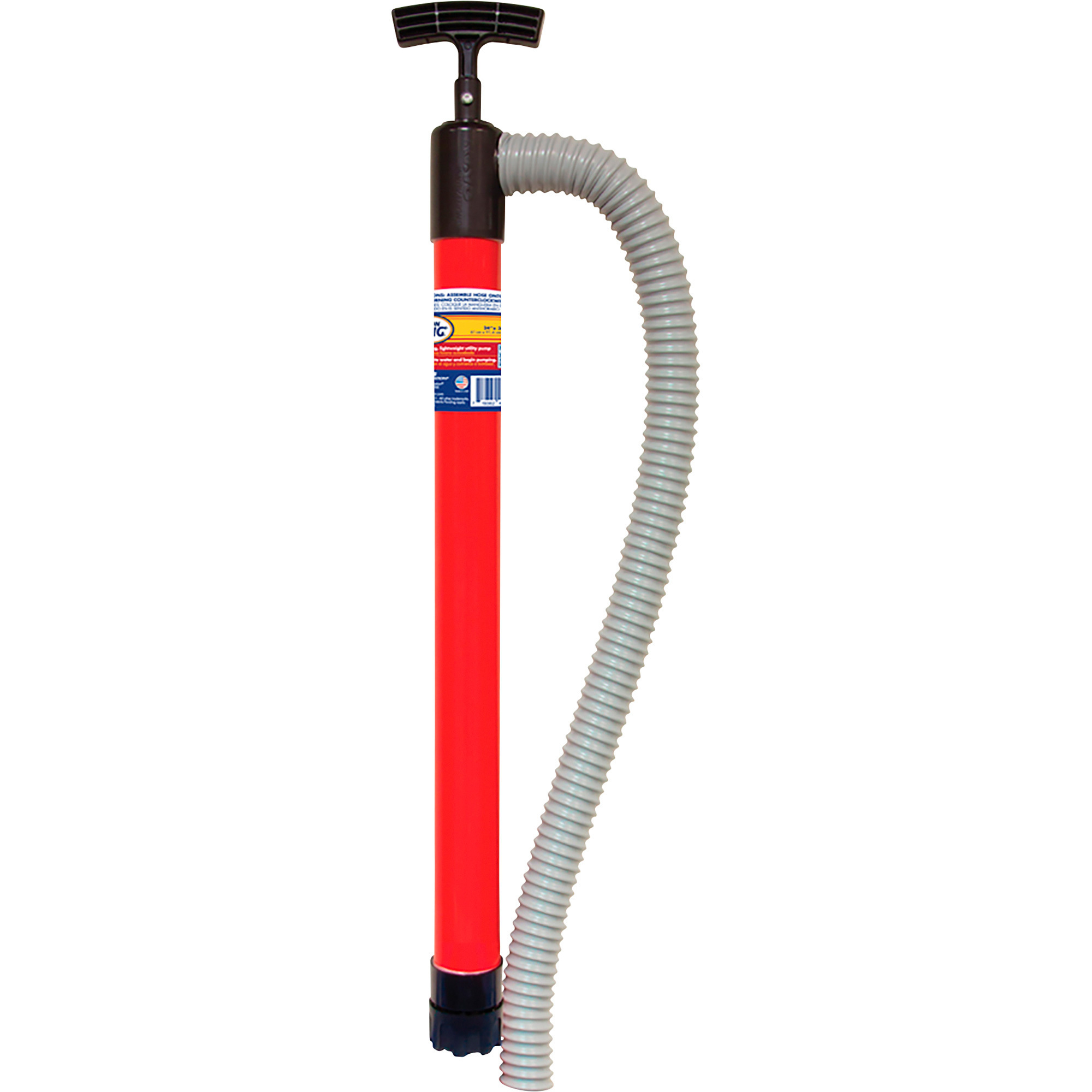 Siphon King Utility Hand Water Pump, 36in. Hose, Model# 48024